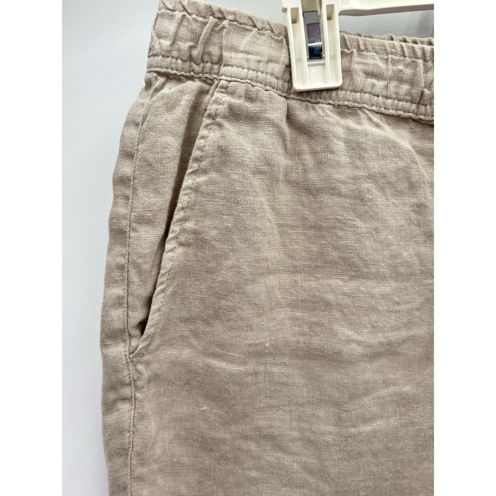 SWIMS 100% Linen Drawstring Shorts Men's XL Beige‎ Coastal Preppy Luxury